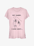 Cartoon The Little Mermaid Ariel But Daddy I Love Him Girls Shirt T Shirt Clean Design