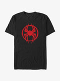 Marvel Spider-Man Miles Morales Logo Heavyweight T-Shirt
