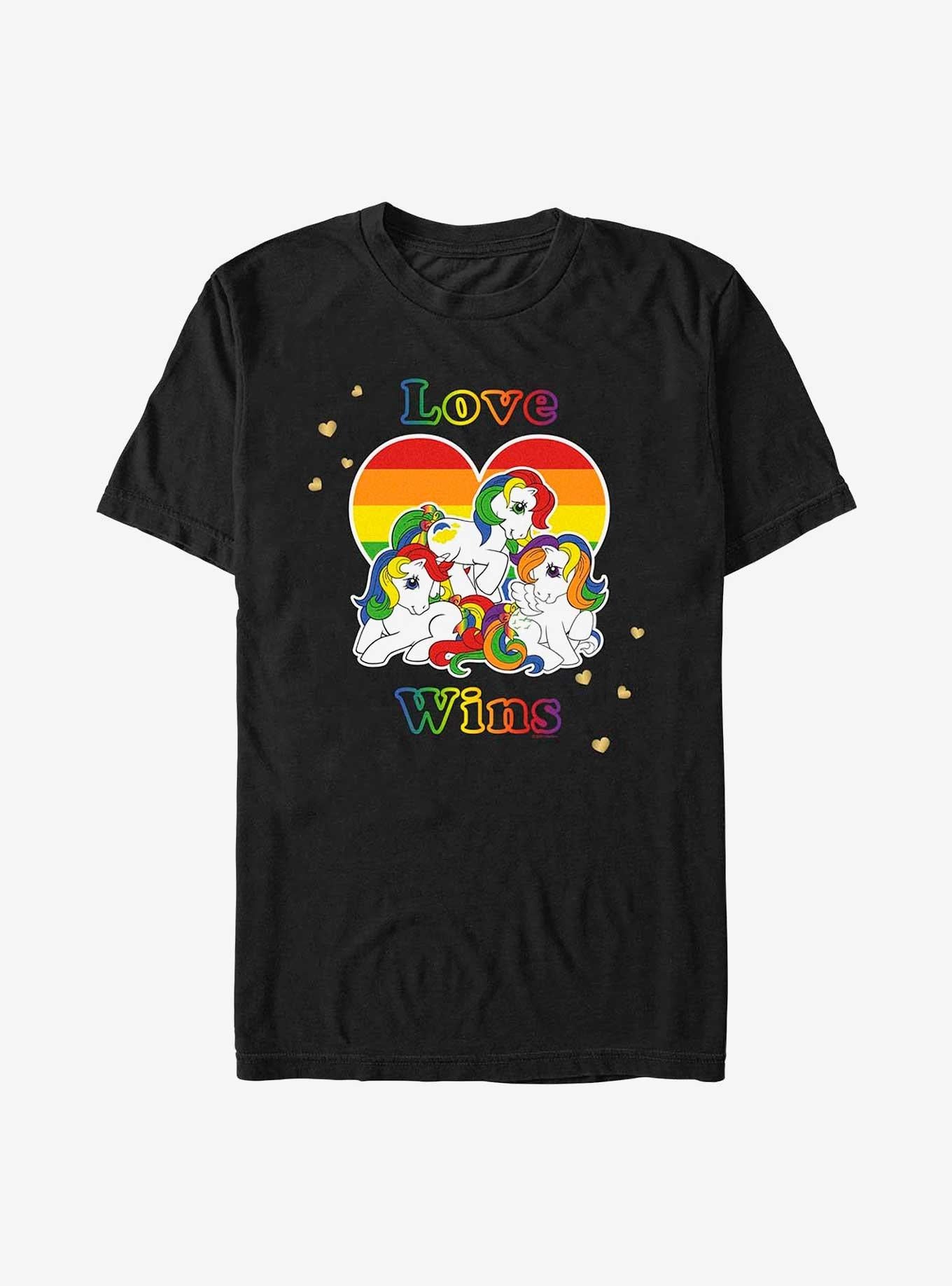Hasbro My Lil Pony Love Wins Extra Soft Shirt T Shirt Everyday Wear