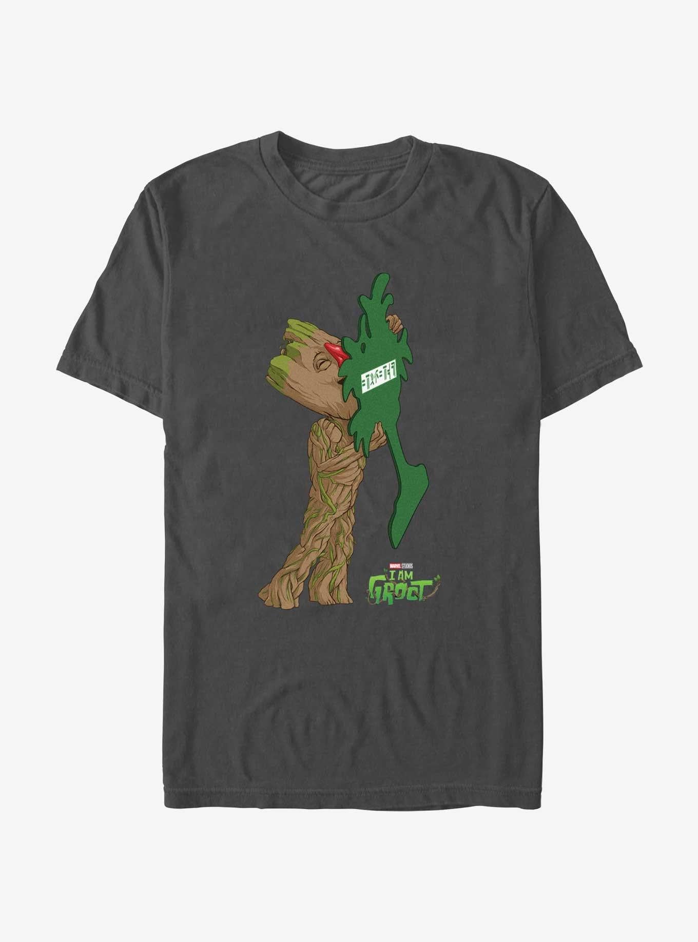 Marvel Guardians Of The Galaxy Baby Groot And Tree T-Shirt | Premium Unisex T-Shirt, Trending Graphic Tee