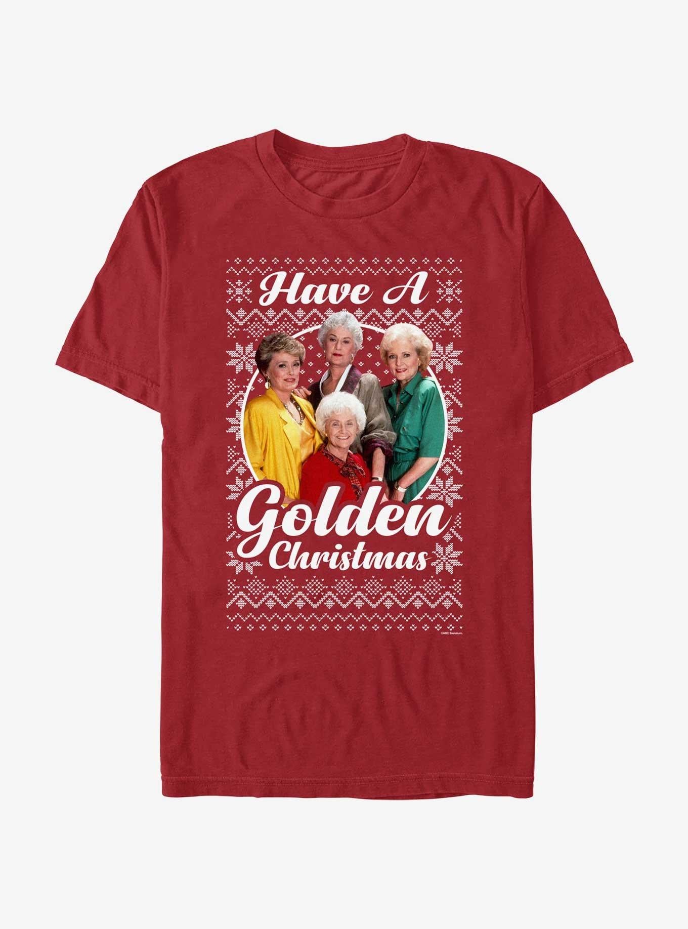 The Golden Girls Golden Ugly Christmas T-Shirt | Premium Unisex T-Shirt, Trending Graphic Tee