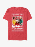 The Golden Girls Golden Ugly Christmas T-shirt | Trendy Graphic Tee | Casual Unisex T-shirt