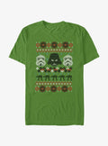 Star Wars Vader and Storm Troopers Ugly Christmas T-Shirt | Premium Unisex T-Shirt, Trending Graphic Tee