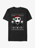 Disney The Nightmare Before Christmas Ugly Holiday Jack Holiday Vision T-shirt | Trendy Graphic Tee | Casual Unisex T-shirt