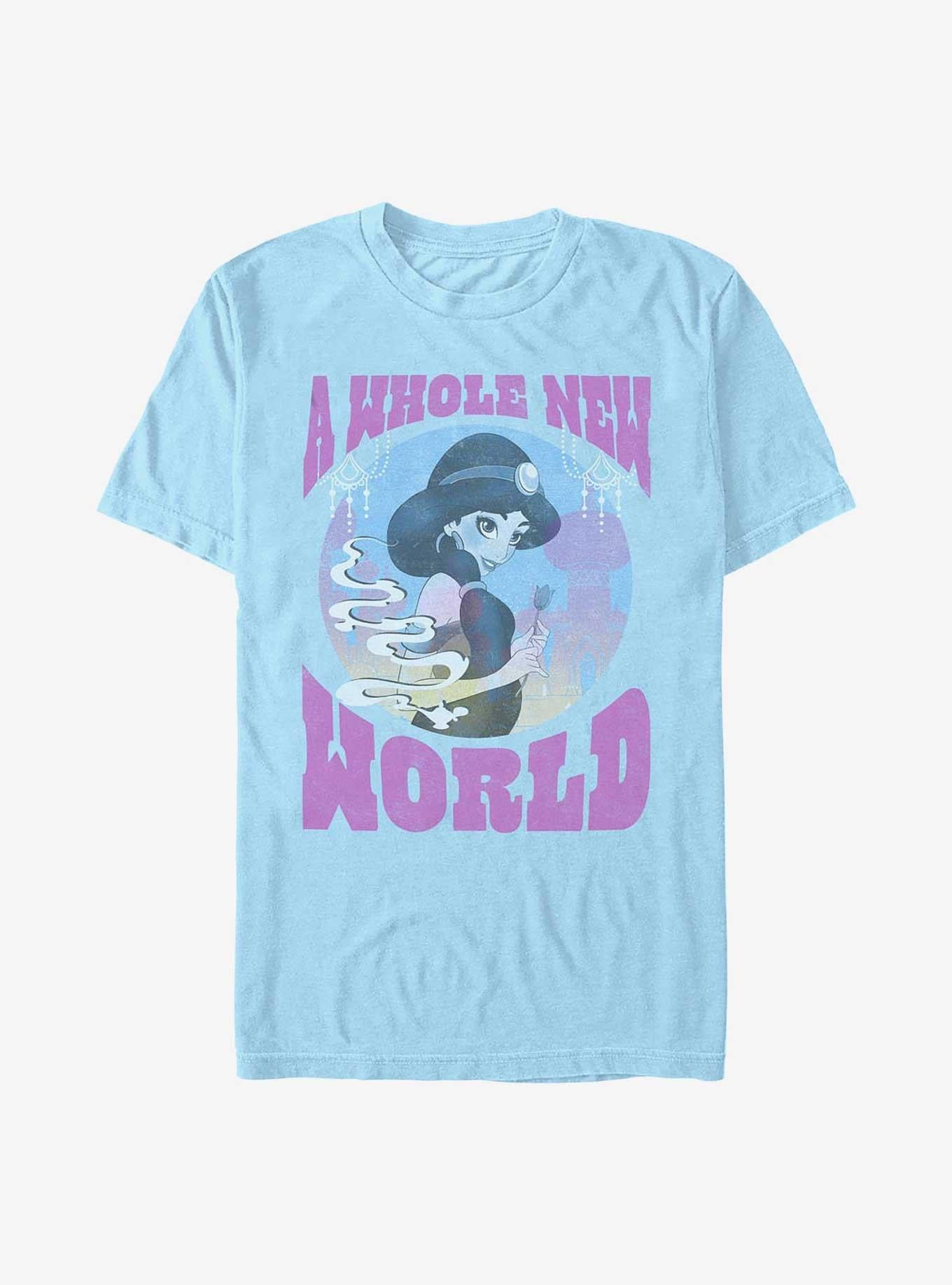 Disney Aladdin Jasmine A Whole New World T-Shirt | Premium Unisex T-Shirt, Trending Graphic Tee