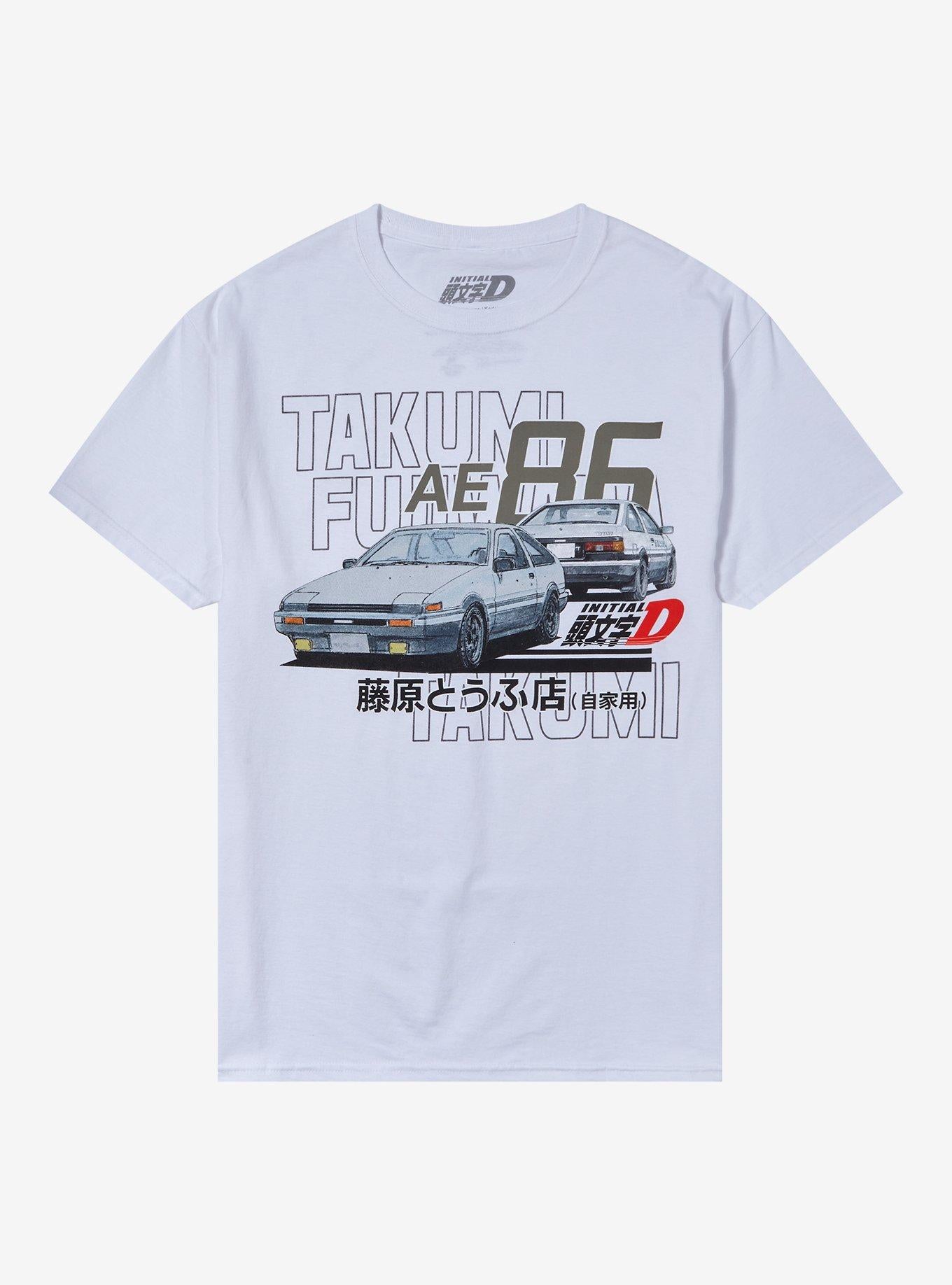 Initial D AE86 Takumi Car T-Shirt | Premium Unisex T-Shirt, Trending Graphic Tee