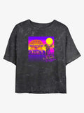 Disney The Emperor's New Groove Kuzco Kingdom Girls Mineral Wash Crop T-Shirt | Premium Unisex T-Shirt, Trending Graphic Tee