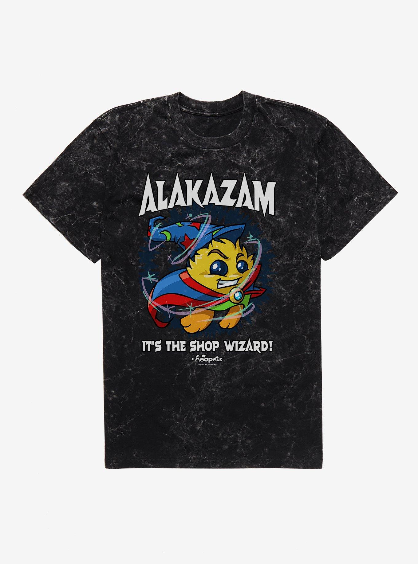 Neopets Alakazam Mineral Wash T-Shirt | Premium Unisex T-Shirt, Trending Graphic Tee