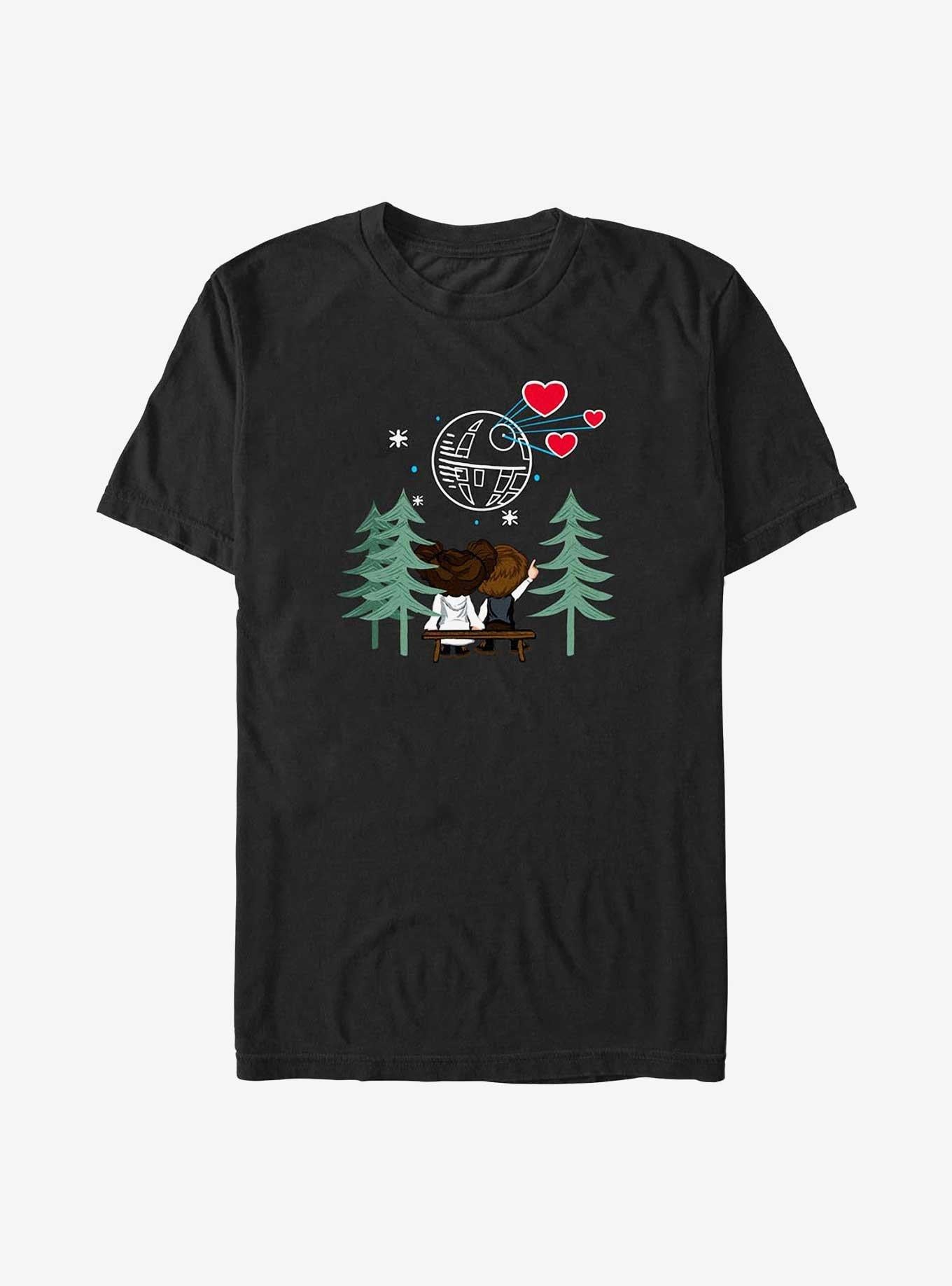 Leia And Han Death Love Big Tall Shirt T Shirt Cozy Fit