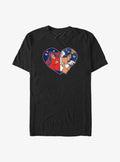 Disney The Emperor's New Groove Kronk Angel Devil Heart Big Tall T-Shirt | Premium Unisex T-Shirt, Trending Graphic Tee