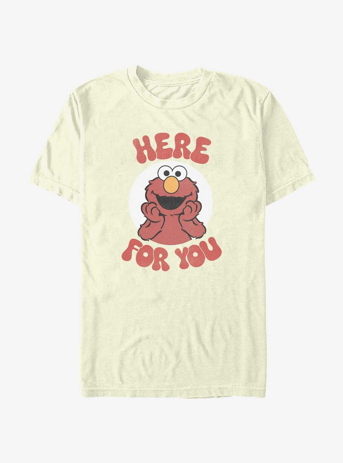Sesame Street Elmo Here For You T-Shirt | Premium Unisex T-Shirt, Trending Graphic Tee
