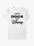 Cartoon I Love Dogs And Cartoon Shirt T Shirt Premium Quality