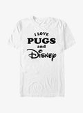 Cartoon I Love Pugs And Cartoon Shirt T Shirt Premium Quality