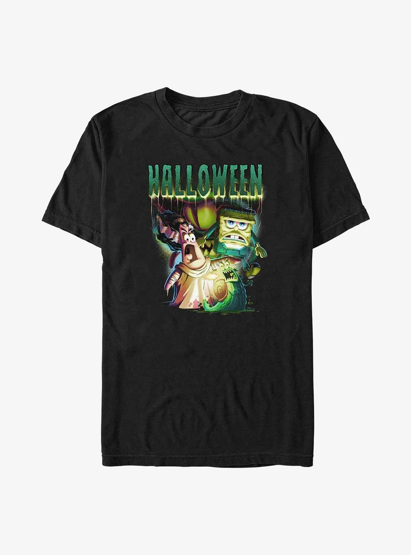 SpongeBob SquarePants Shock Halloween Big & Tall T-Shirt