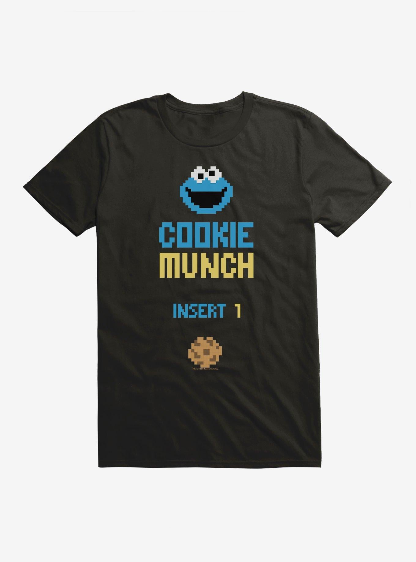 Sesame Street Cookie Monster Munch T-Shirt | Premium Unisex T-Shirt, Trending Graphic Tee