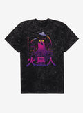 Sesame Street Yip-Yip Martian Kaiju Mineral Wash T-Shirt | Premium Unisex T-Shirt, Trending Graphic Tee