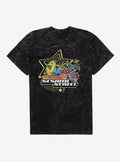 Sesame Street Group Star Portrait Mineral Wash T-Shirt | Premium Unisex T-Shirt, Trending Graphic Tee