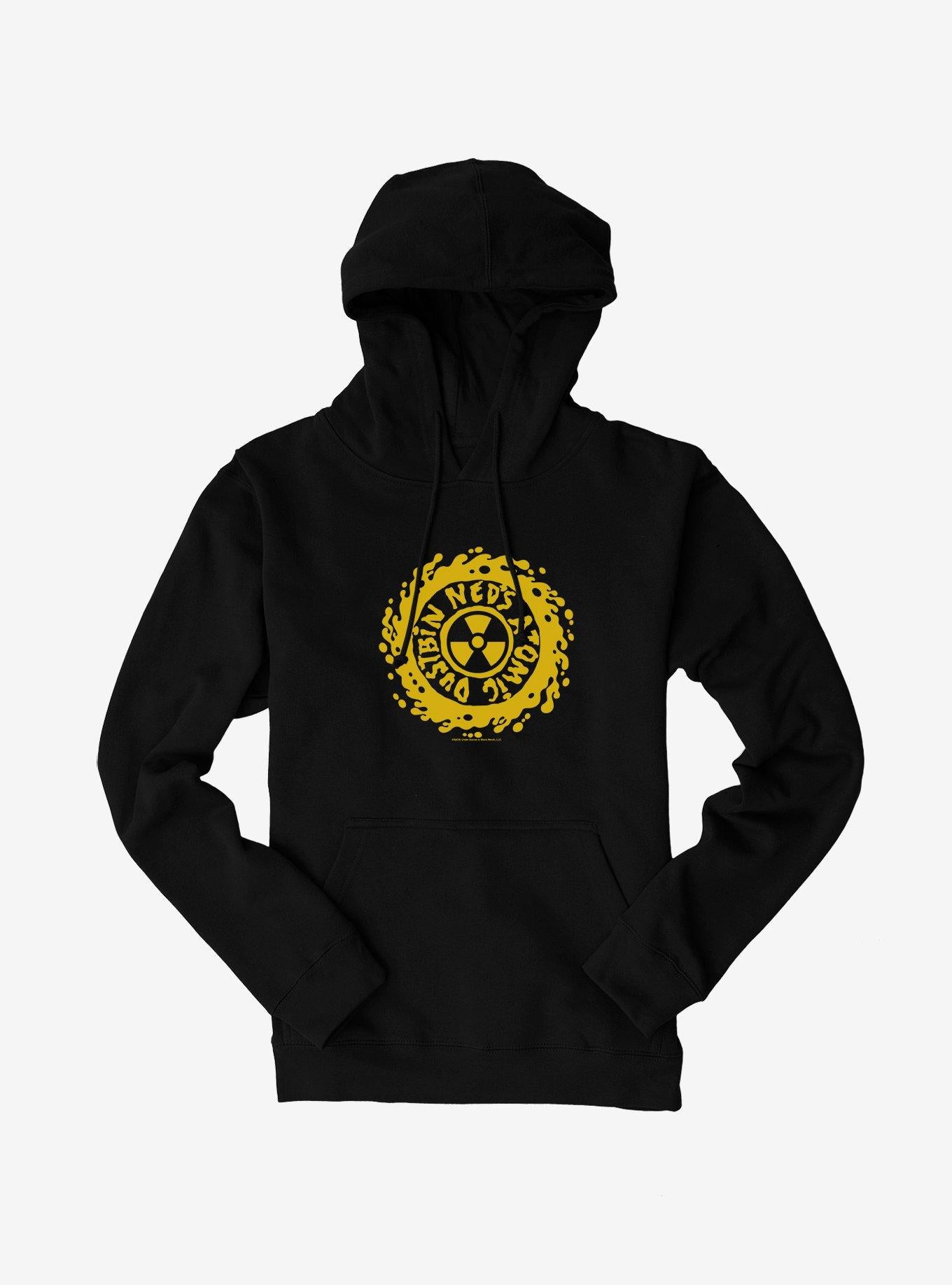 Ned's Atomic Dustbin Biohazard Logo Hoodie