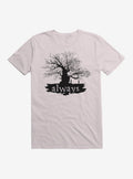 Harry Potter Always Tree Extra Soft Light Grey T-Shirt | Premium Unisex T-Shirt, Trending Graphic Tee