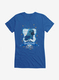Harry Potter Ravenclaw Graphic Checkerboard Girls T-Shirt | Graphic T-Shirt for Unisex