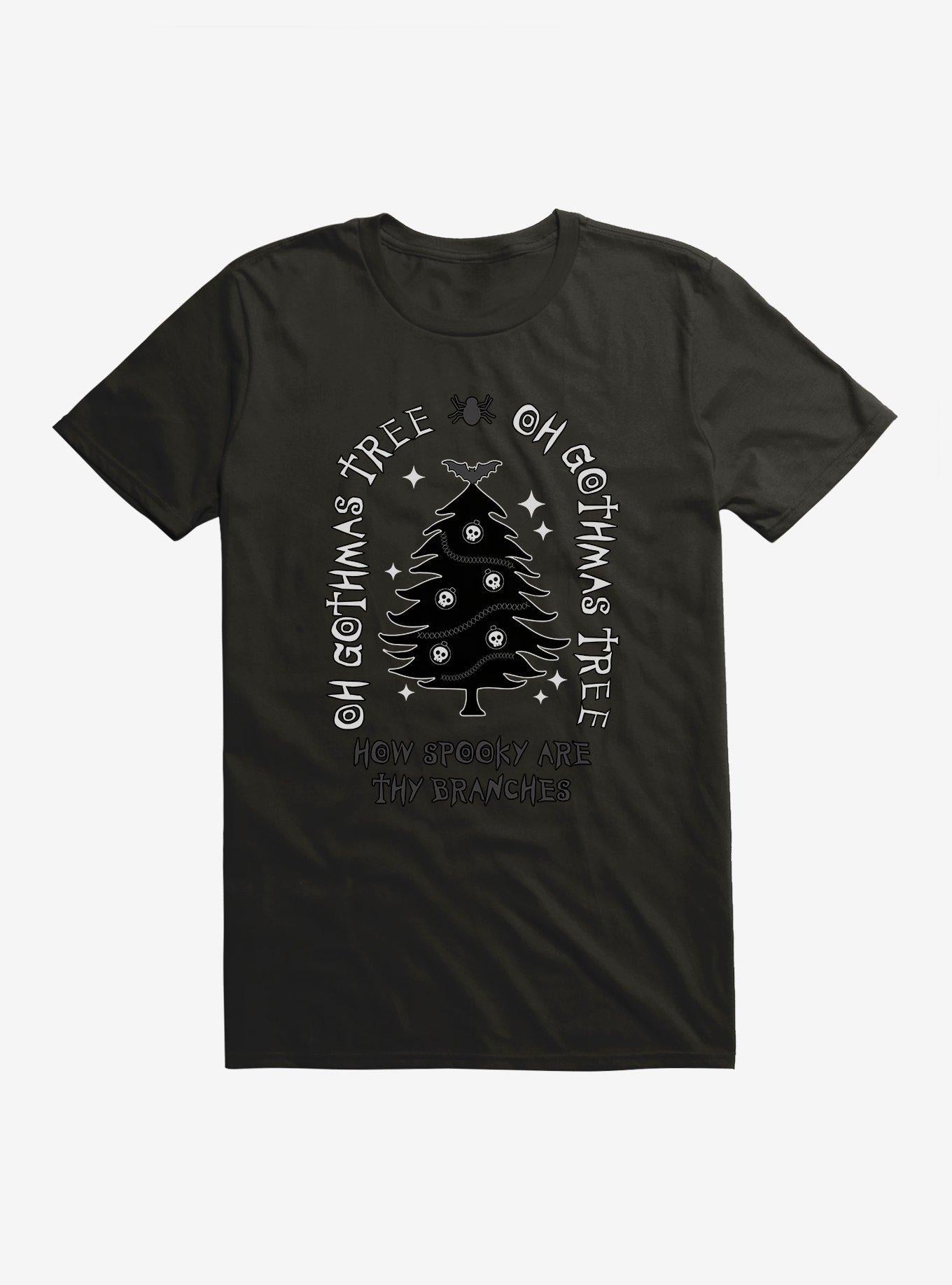 Oh Gothmas Tree T-Shirt | Premium Unisex T-Shirt, Trending Graphic Tee