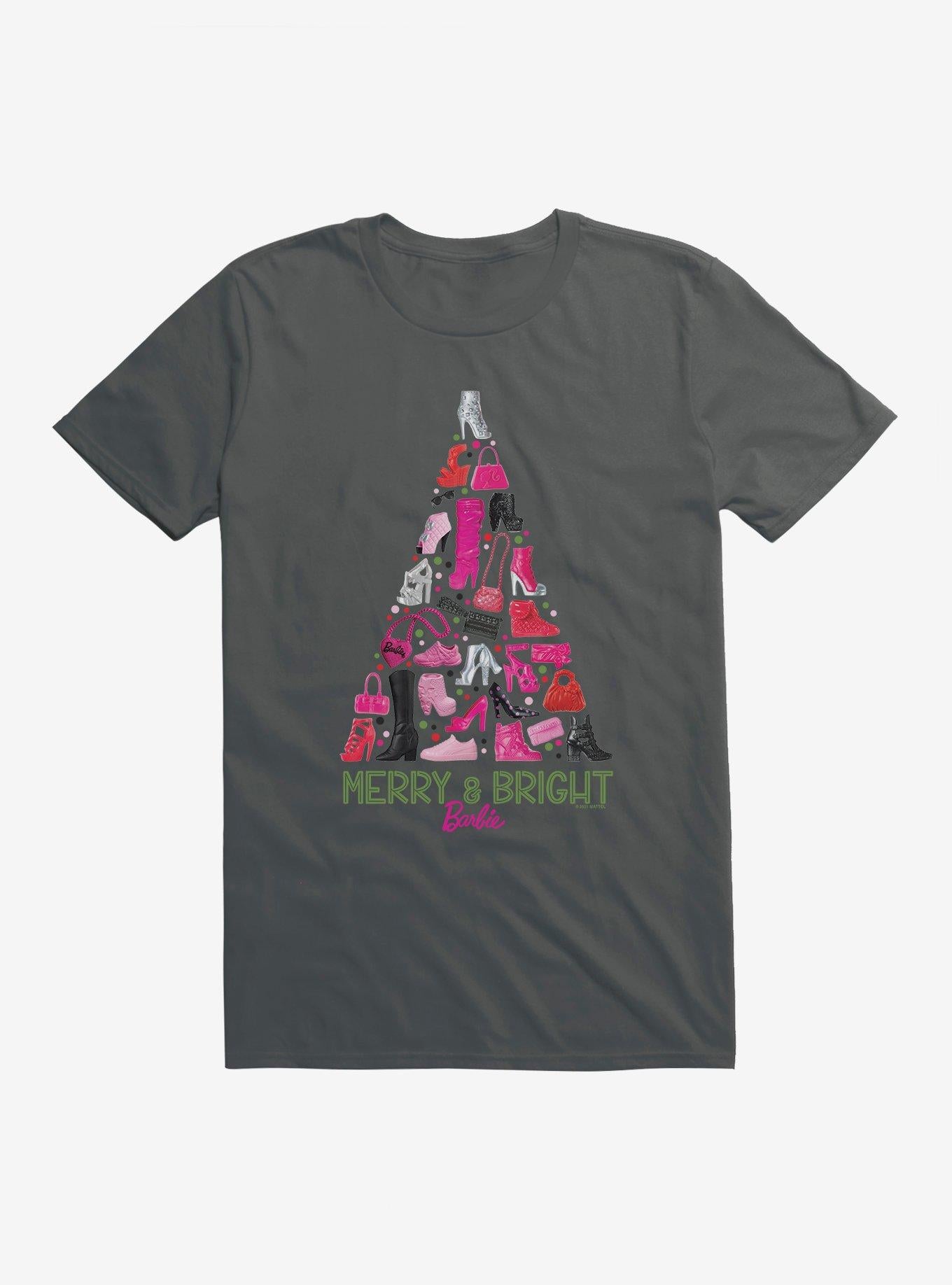 Barbie Holiday Merry And Bright T-Shirt | Premium Unisex T-Shirt, Trending Graphic Tee