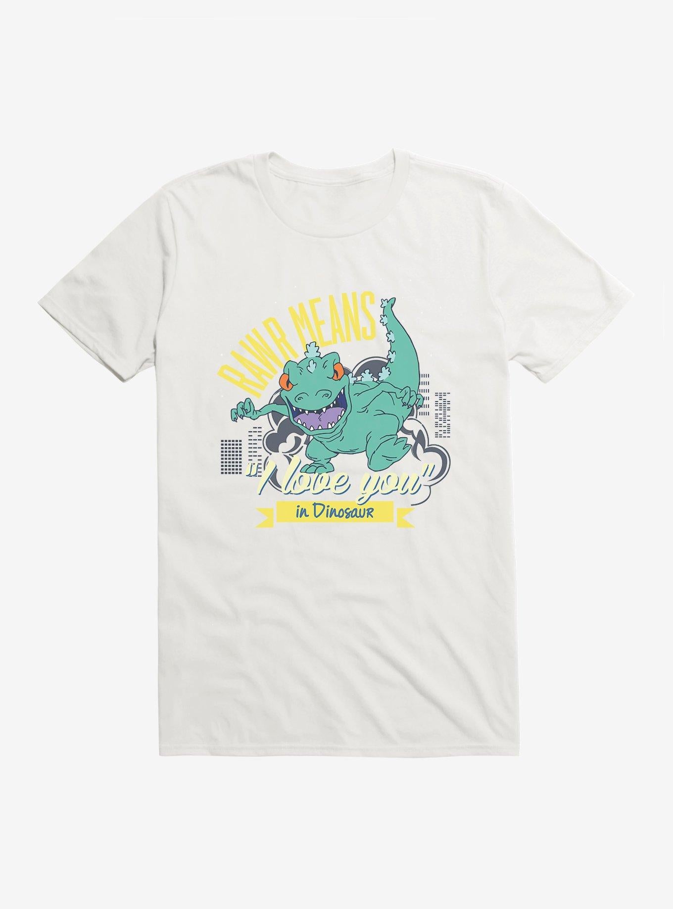 Rugrats Reptar Rawr Means I Love You In Dinosaur Shirt T Shirt Cozy Fit