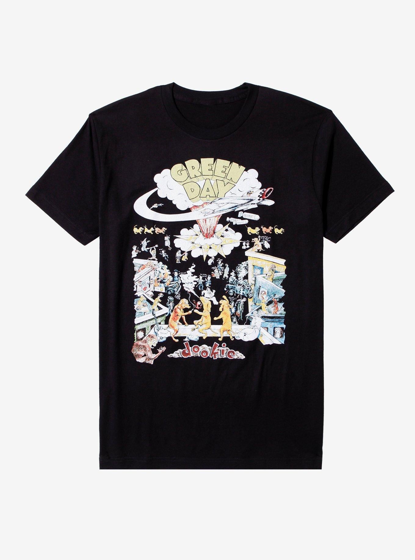 Green Day Dookie Dogs T-Shirt | Premium Unisex T-Shirt, Trending Graphic Tee