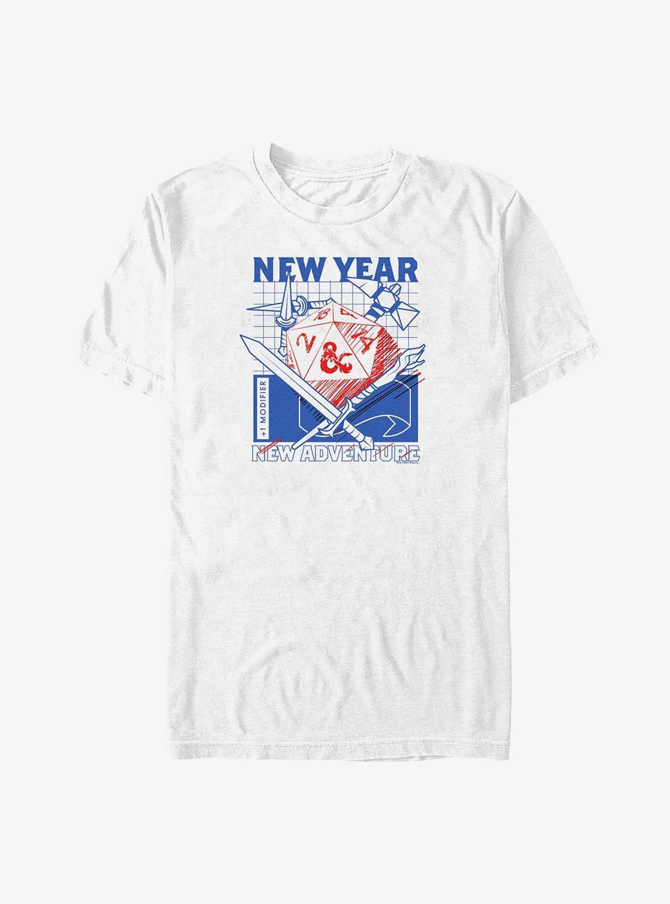 Dungeons Dragons New Adventure Big Tall T-Shirt | Premium Unisex T-Shirt, Trending Graphic Tee
