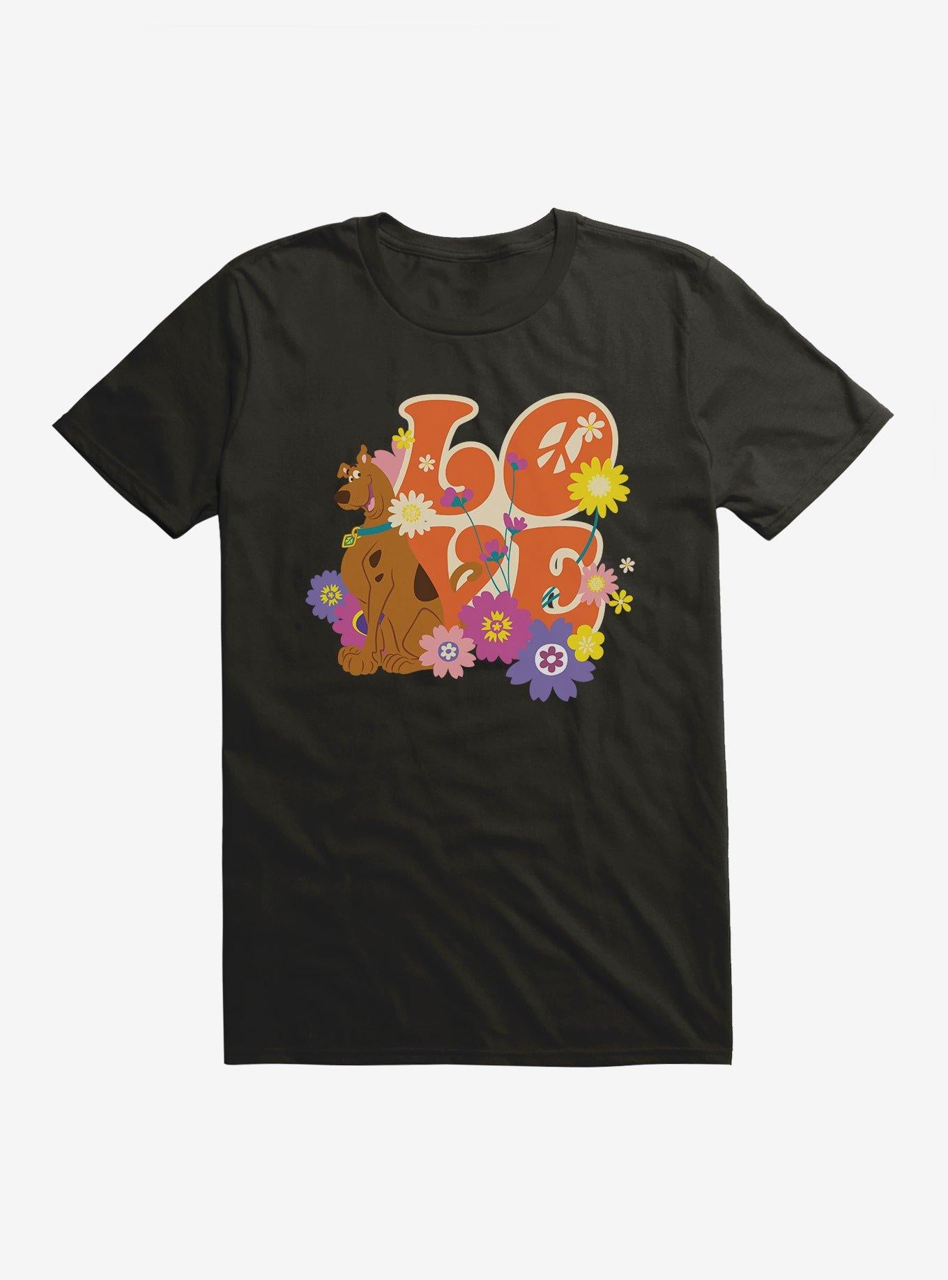 Scooby Doo Hippie Love Shirt T Shirt Gift Ready