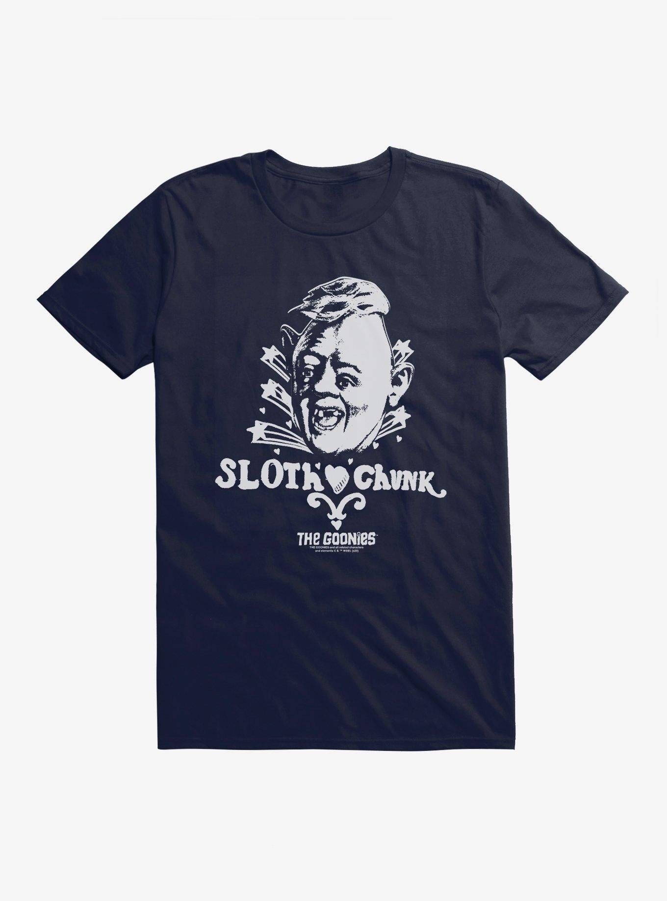 The Goonies Sloth Loves Chunk Shirt T Shirt Everyday Wear