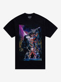 Godzilla Vs Mighty Morphin Power Rangers Poster T-Shirt | Premium Unisex T-Shirt, Trending Graphic Tee