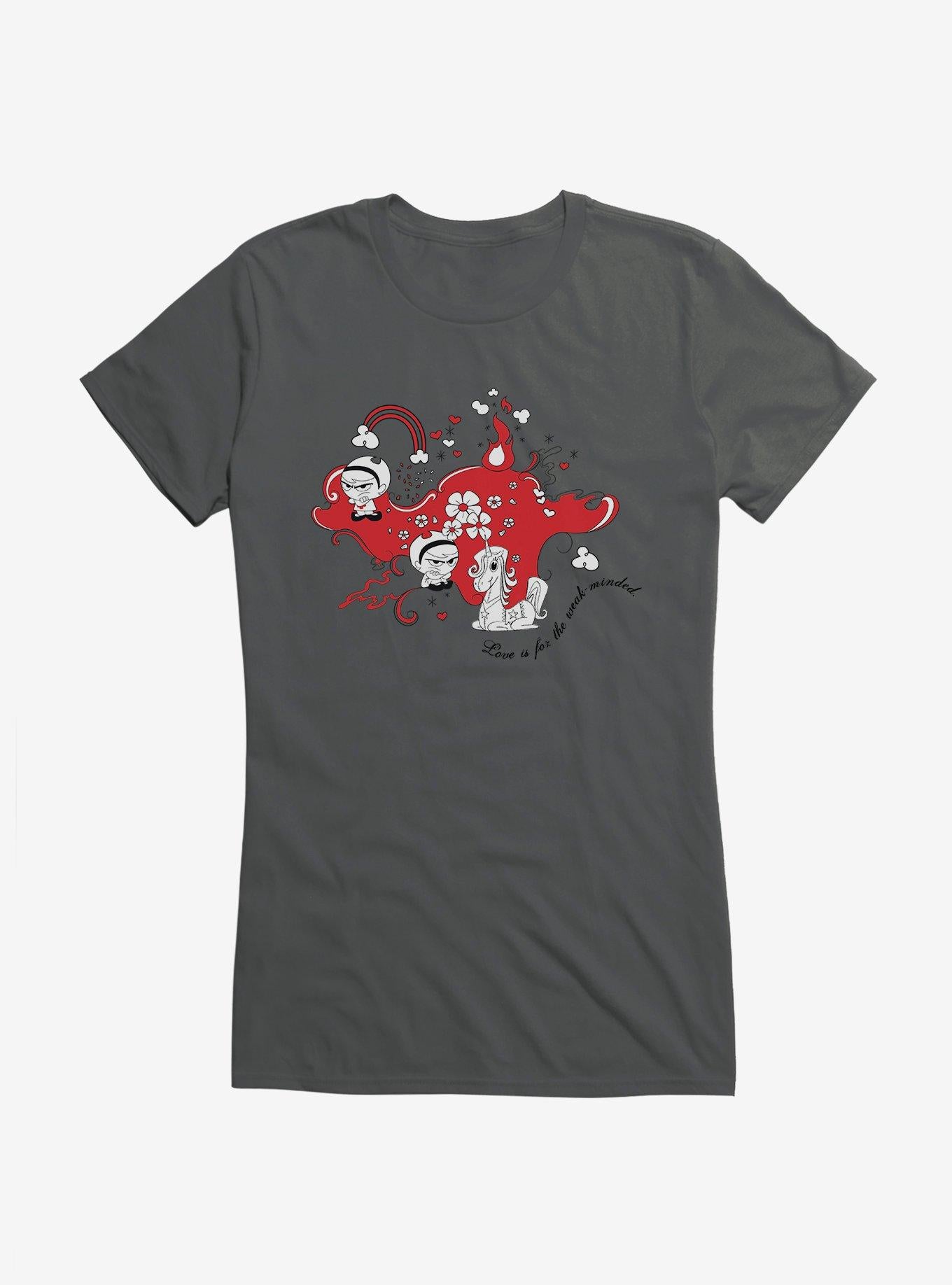 Grim Adventures Of Billy And Mandy Mandy Love Is For The Weak Minded Girls Shirt T Shirt Cozy Fit