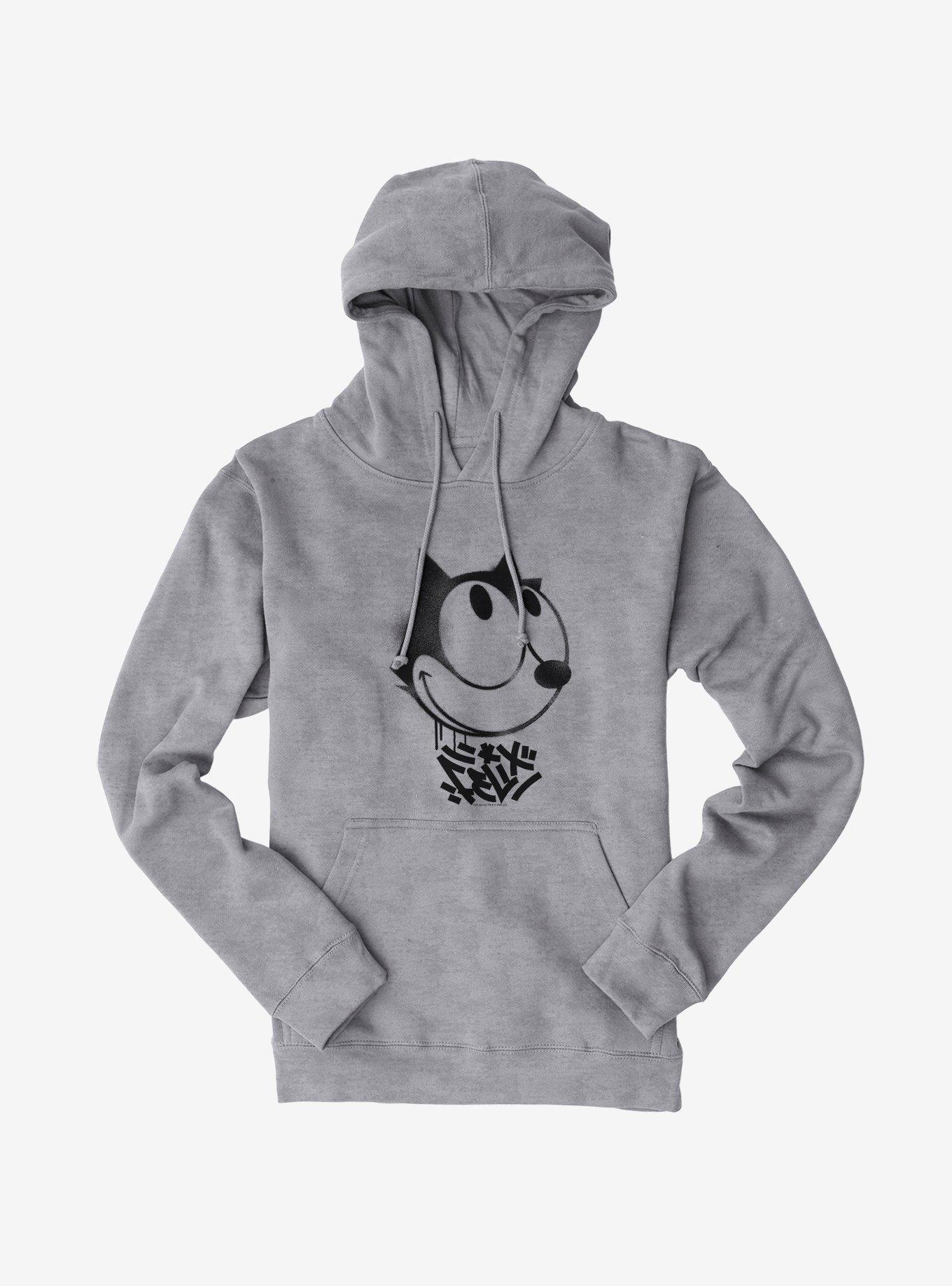 Felix The Cat Graffiti Art Smiling Felix Hoodie