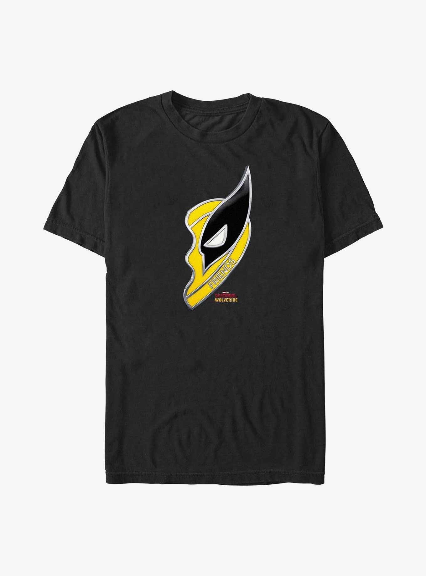 Superhero Deadpool Wolverine Friendship Necklace Wolverine Shirt T Shirt Gift Ready