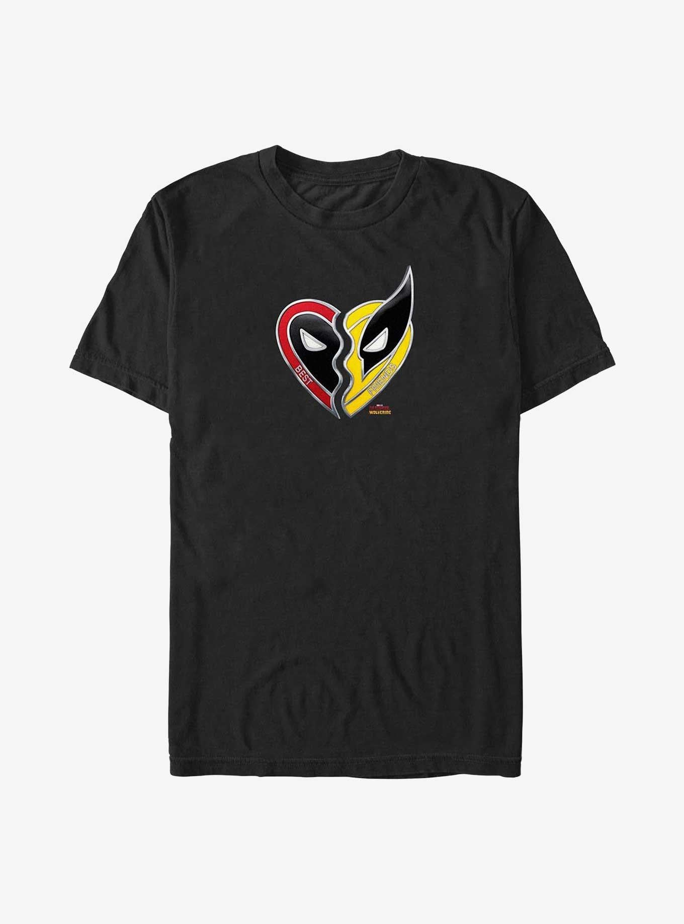 Superhero Deadpool Wolverine Friendship Shirt T Shirt Minimal Style