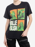 Billie Eilish Bandana Portrait Grid T-Shirt | Premium Unisex T-Shirt, Trending Graphic Tee