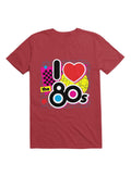 I Love The 80s Shirt T Shirt Clean Design