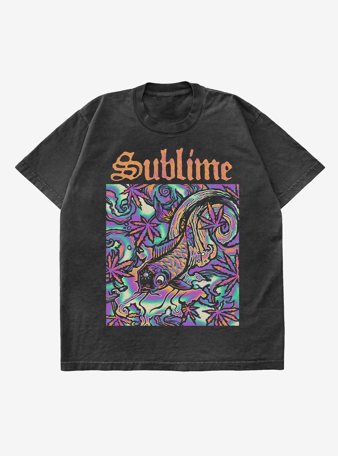 Sublime Psychedelic Fish T-Shirt | Premium Unisex T-Shirt, Trending Graphic Tee