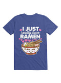 I Just Really Love Ramen Cute Kawaii Noodles Shirt T Shirt Everyday Wear