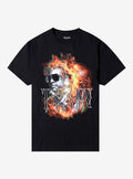 Pain Flames Portrait Shirt T Shirt Everyday Wear