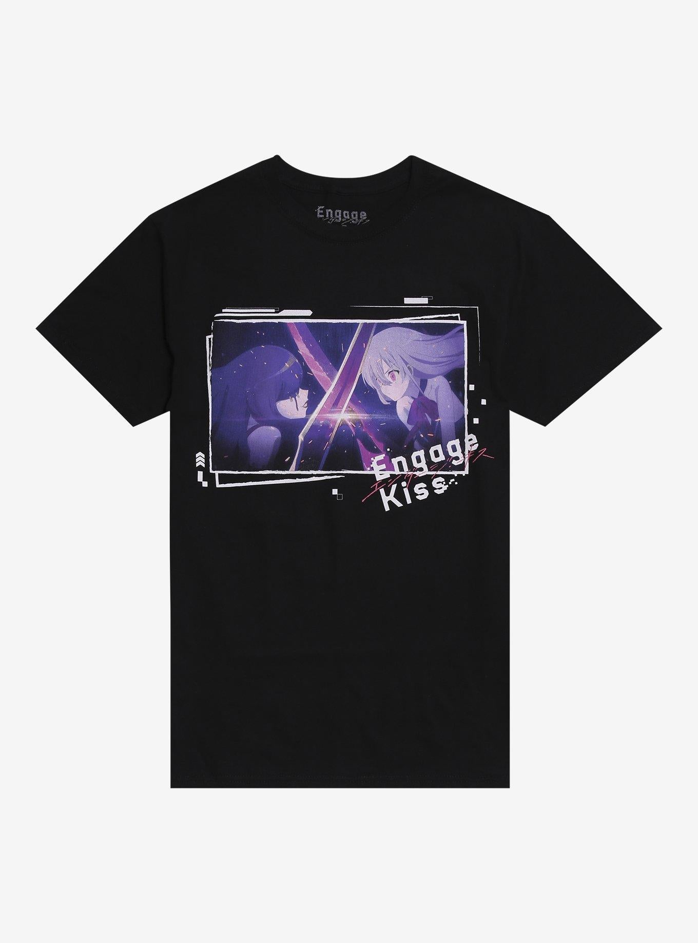 Engage Kiss Duo Swords Panel T-Shirt
