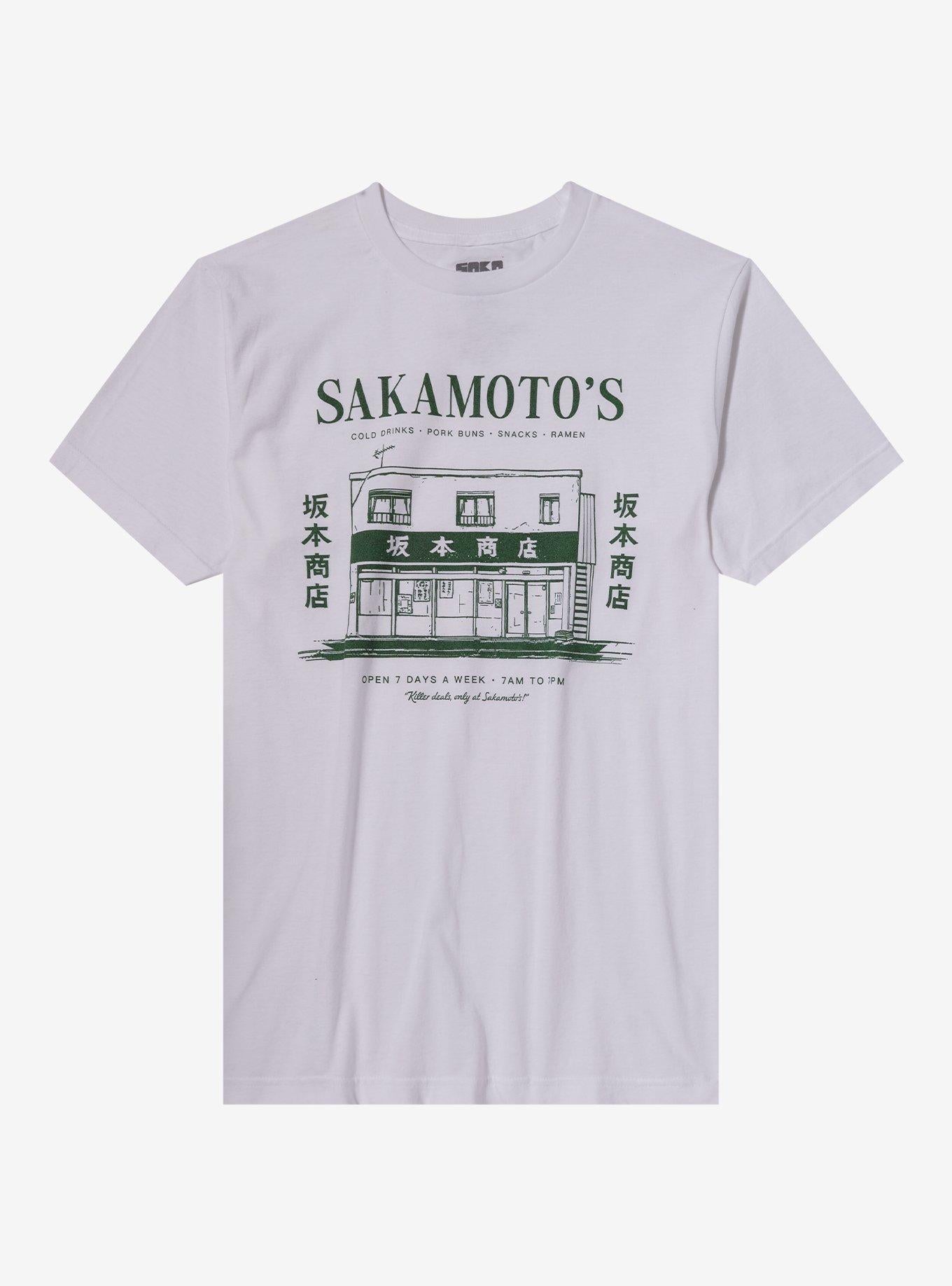 Sakamoto Days Store Line Art T-Shirt | Premium Unisex T-Shirt, Trending Graphic Tee