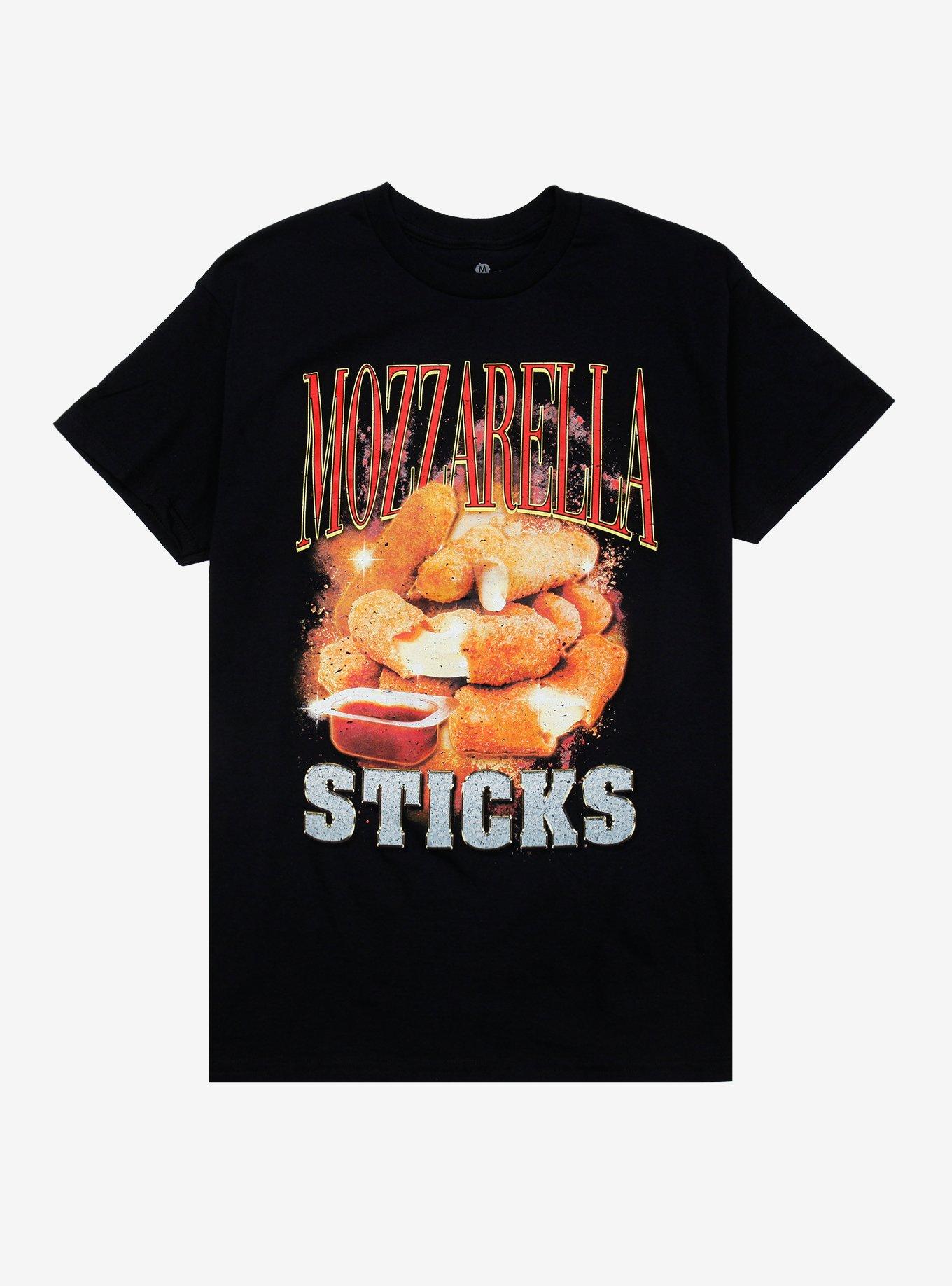 Mozzarella Sticks T-Shirt By Goodie Two Sleeves | Premium Unisex T-Shirt, Trending Graphic Tee
