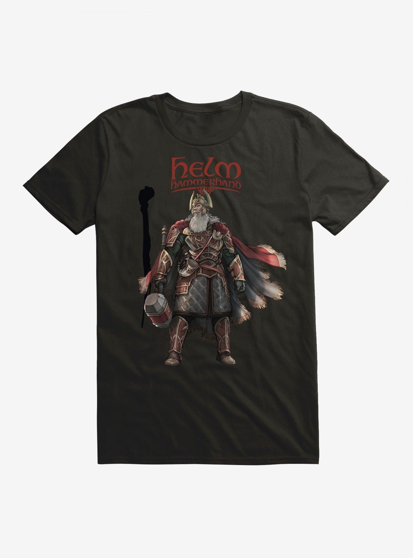 The Lord Of The Rings: The War Of The Rohirrim Helm Hammerhand T-Shirt