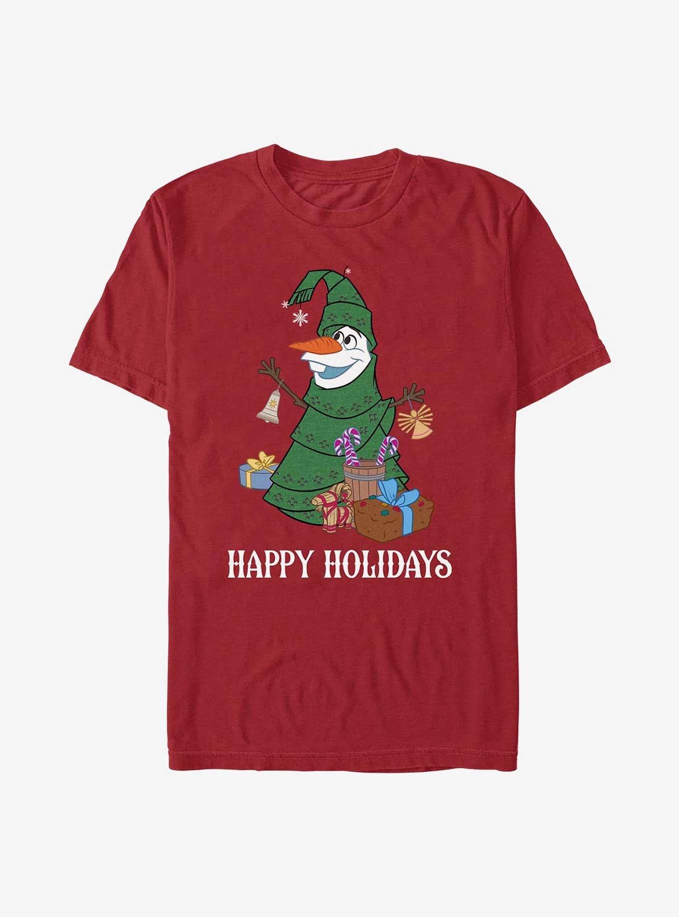 Disney Frozen Olaf Tree T-Shirt | Premium Unisex T-Shirt, Trending Graphic Tee