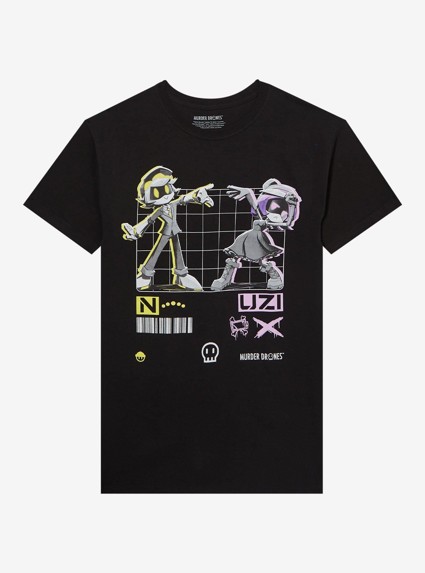 Murder Drones N Uzi T-Shirt | Premium Unisex T-Shirt, Trending Graphic Tee