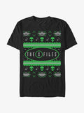 The X-Files Ugly Christmas T-Shirt | Premium Unisex T-Shirt, Trending Graphic Tee