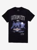 DC Comics Batman Caped Crusader Wayne Manor Foil Girls T-Shirt | Premium Unisex T-Shirt, Trending Graphic Tee