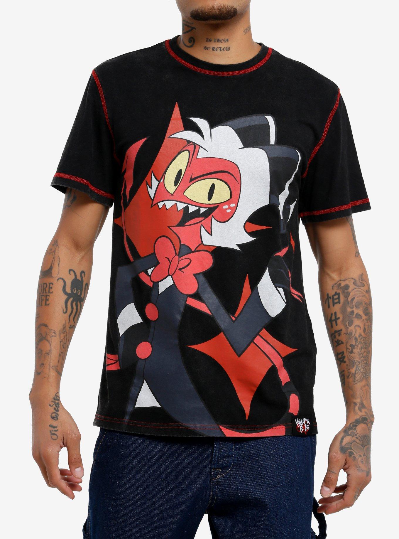 Helluva Boss Moxxie Jumbo Print T-Shirt | Premium Unisex T-Shirt, Trending Graphic Tee
